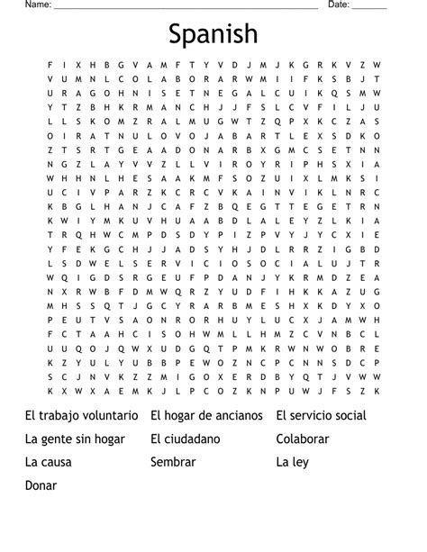 Large Print Spanish Word Search Printable Word Search Printable Porn Sex Picture