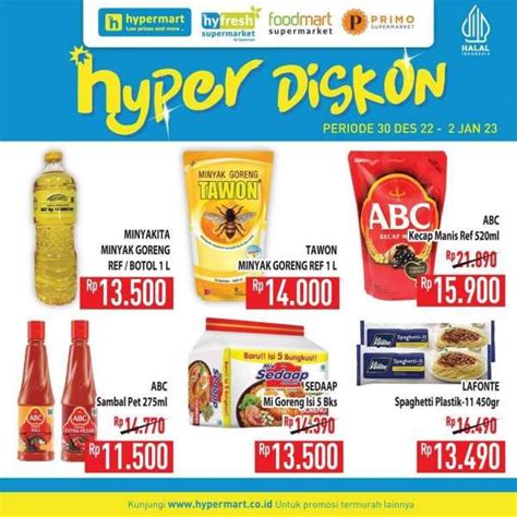 Harga Promo Jsm Hypermart Desember Januari Ada Diskon