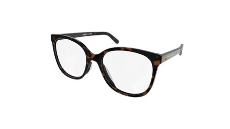 Marc Jacobs Womens Glasses Marc Jacobs 34 Brown Cateye Plastic