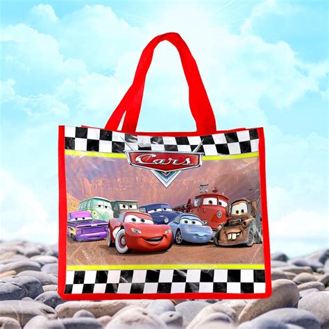 Jual Tas Souvenir Ulang Tahun Karakter Cars Ukuran Landscape Muat Box