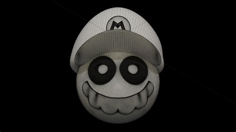 Emoji Mario From Super Mario D Model By Clickdamn