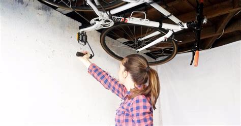 Hide‐A‐Ride bike takes the high road to bike storage