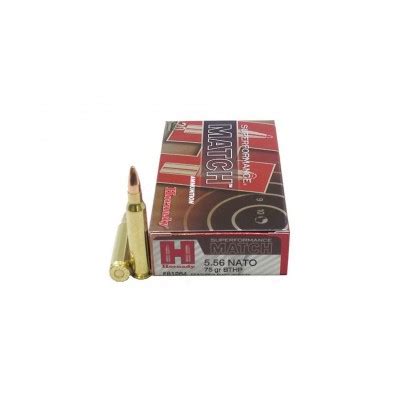 Hornady Superformance Match X Mm Nato Gr Bthpm Rounds Df