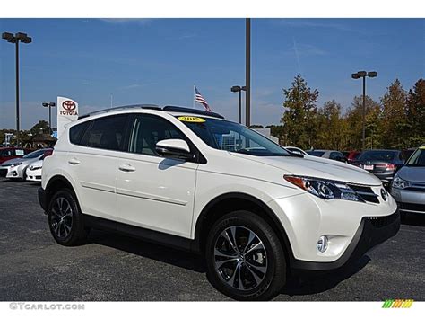 Blizzard Pearl Toyota Rav Limited Awd Gtcarlot