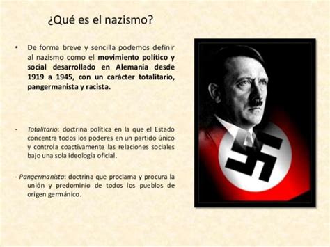 Caracter Sticas De La Ideolog A Nazi Resumen Esquemas