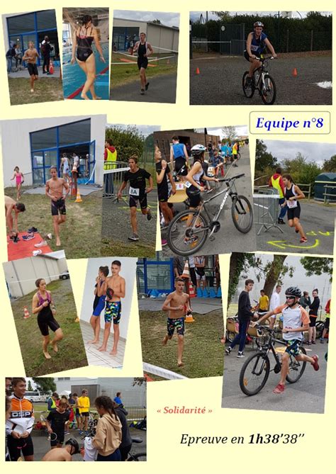 Vice Champions Acad Miques De Triathlon Mercredi Octobre