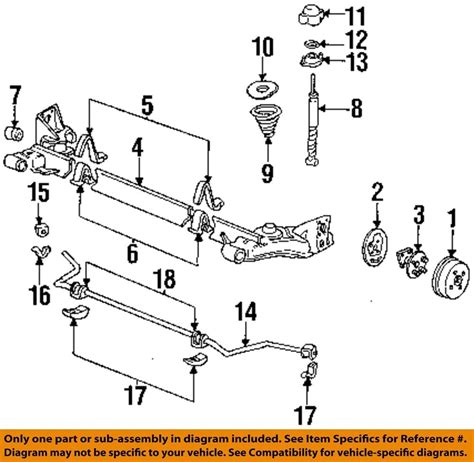 GM OEM Rear Suspension Shock Mount 22548145 EBay