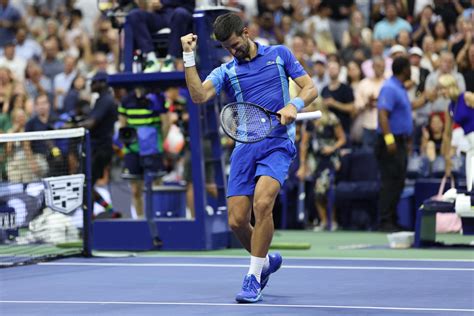 Us Open Novak Djokovic Derrota A Borna Gojo Y Se Mete En Cuartos De Final