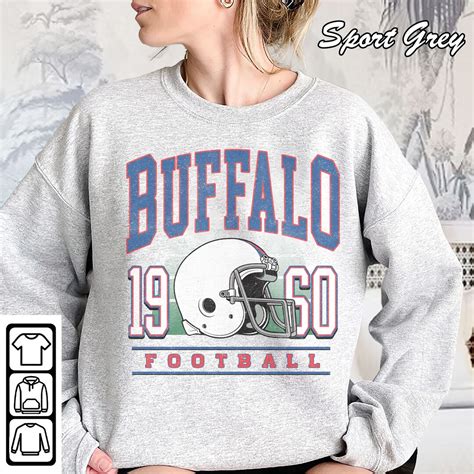 Vintage Buffalo Bills Sweatshirt Vintage Nfl Buffalo Bills Football