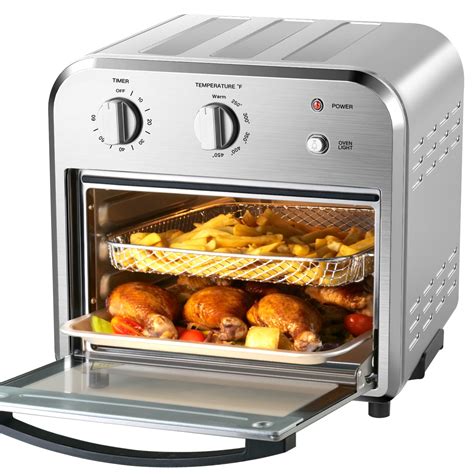 Air Fryer Toaster Oven 4 Slice Convection Airfryer Countertop Ovenreheat Fry Oil Free