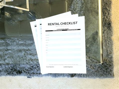 Rental Inspection Checklist Etsy