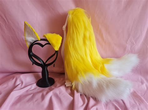 Tails the Fox Cosplay Ears and Tails - Etsy