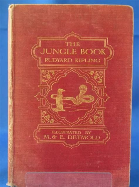 THE JUNGLE BOOK Rudyard Kipling Illustrated By DETMOLD Macmillan