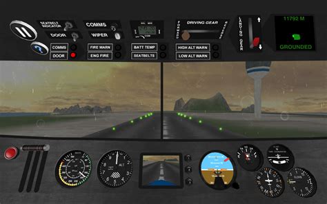 Airplane Flight Pilot Simulator