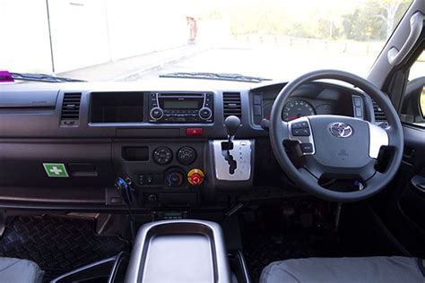 Toyota Hiace 12 Seater Interior