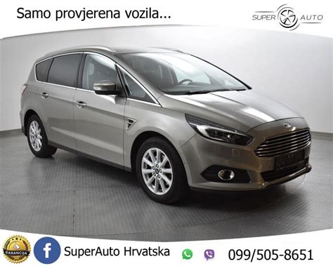 Ford S Max 2 0 TDCI Aut Titan 180 KS LED STDHZ SHZ MEMO NAVI 2017 God