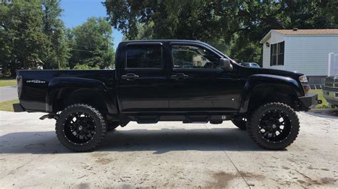 Lifted 2008 GMC Canyon / Chevy Colorado on 33 inch tires and 20 inch ...