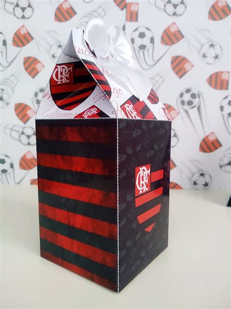 Kit Flamengo 10 Caixas Milk e Pirâmide no Elo7 Personalizados da