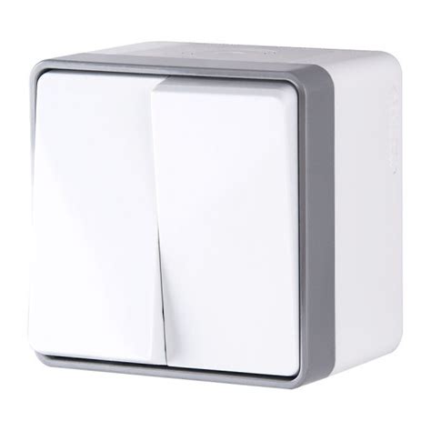 Выключатель 2 кл., герметичный IP44, Белый, Gallant Werkel W5020201 ...