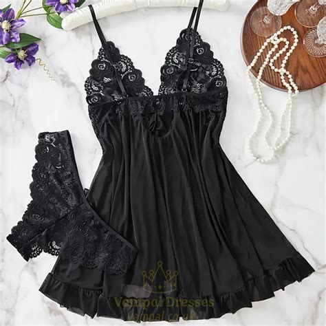 Black Red Lingerie Erotic Underwear Sets Transparento Lace Bra And Panty Set Lingerie Women Hot