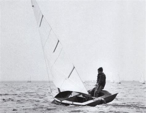 Mike Jackson Sailing His Entry Fury At The 1965 Performance Dinghy