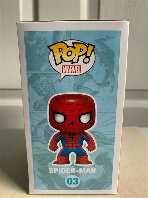 Mavin Funko Pop Marvel Universe Spiderman 03 See Photos Red And