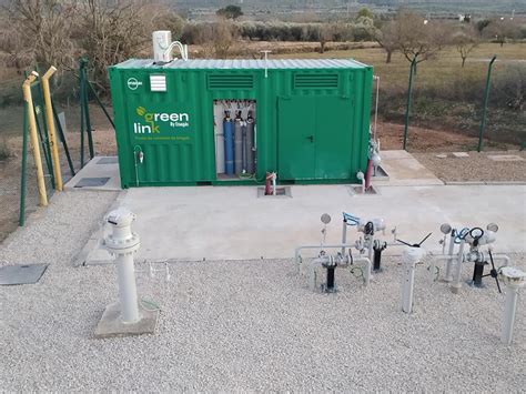 La Galera la primera conexión privada a la red de transporte de gas