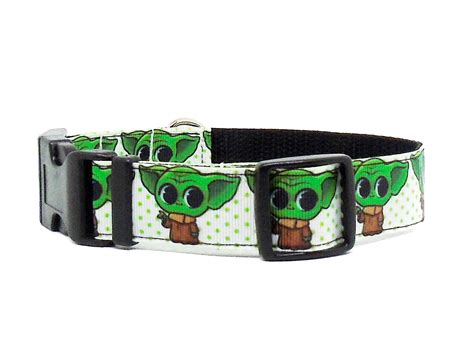 Baby Yoda Dog Collar | Dog Charmed