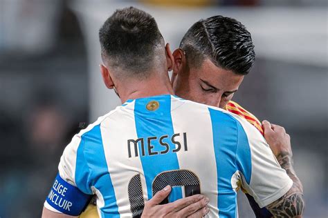 Leo Messi Y El Enorme Gesto Con James Rodríguez Que Se Fundieron En Un