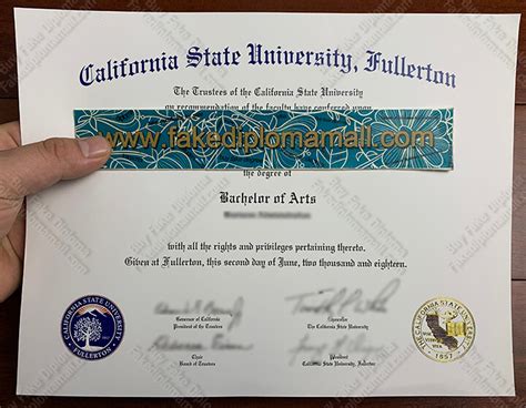 CSU Fullerton Fake Diploma | Best Site to Buy Fake Diploma