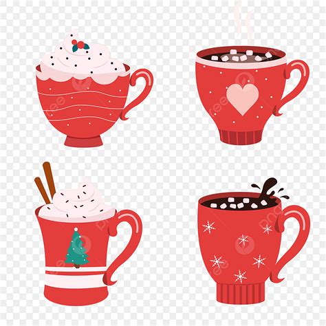 Hot Cocoa PNG Picture Christmas Hot Cocoa Mug Straw Winter Day