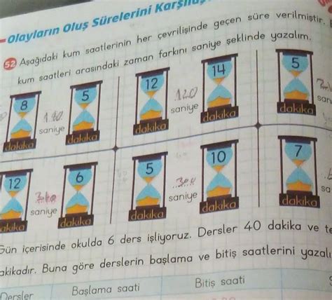 Turbo Matematik 2 Kitap Sayfa 50 Cevaplarını Atar mısınız Eodev