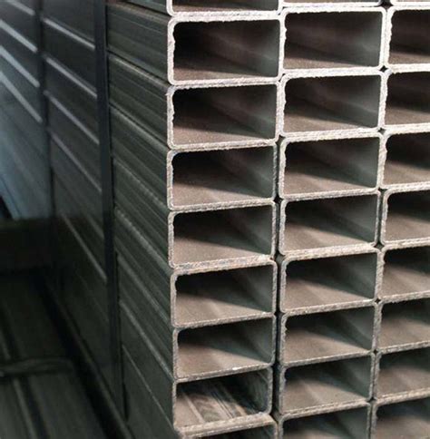 Hot Rolled Black Rectangular Steel Hollow Section Pipe With Good Quality