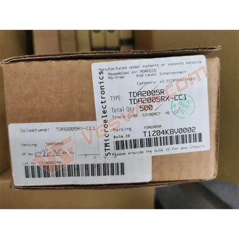 TDA2005R ST Audio Amplifiers - Veswin Electronics