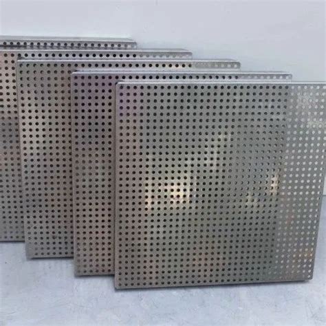 Silver Perforated Sheet At Best Price In Delhi ID 19353128491