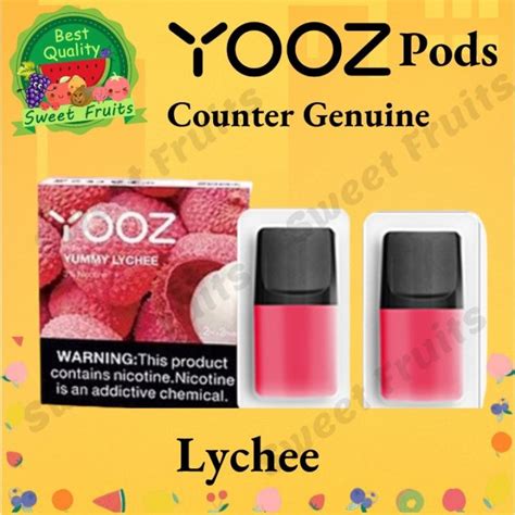 Yooz Flavor Pods Ml X Yummy Lychee Juice Pod Lazada Ph