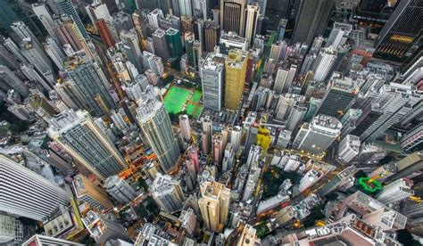 These Drone Photos Show The Density Of High Rises In Hong Kong Drohne