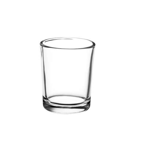 Clear Glass Votive Candle Holder Sage Hill Rentals