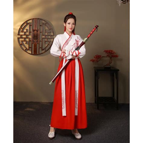 Chinese Hanfu Martial Arts Hanfuancient Costume Hanfu Etsy