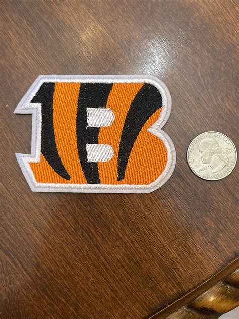 Cincinnati Bengals Vintage Embroidered Iron On Patch 3” X 2” Ebay