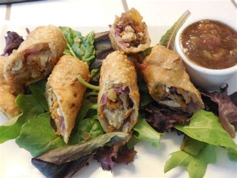 Easy Jerk Chicken Egg Rolls With Mango Sweet Chili Sauce Artofit