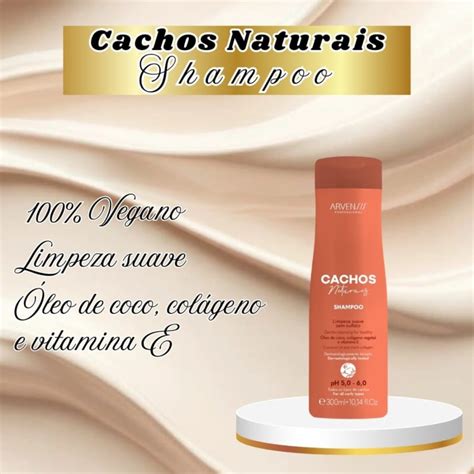 Kit Arvensis Cachos Shampoo Masc2x1 Gelatina Alta Fixacao