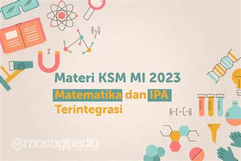 Materi Dan Kisi Kisi Soal KSM MI 2023 PDF Bidang Matematika Dan IPA