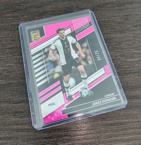 2022 23 PANINI DONRUSS ELITE FIFA SOCCER JONAS HOFMANN GERMANY PINK