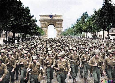 Colorized Photographs Give Life To These WWI WWII U S Troops