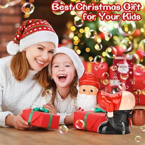 Christmas Gag T Funny Santa Fart Bubble Blower Lulunami