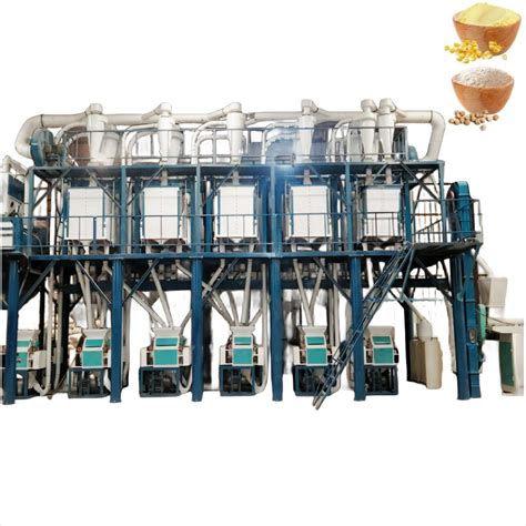 High Quality 50ton 100ton 200ton 500ton Per Day Maize Milling Machine