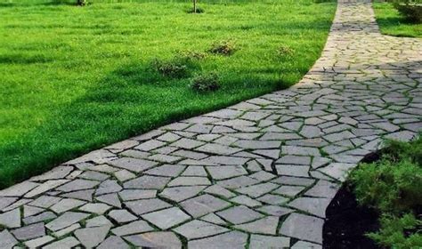 Stone Walkways Garden Path Design Ideas