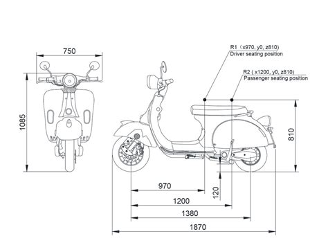 Scooter Electrique Vespa E Retro Lycke Retro Roma