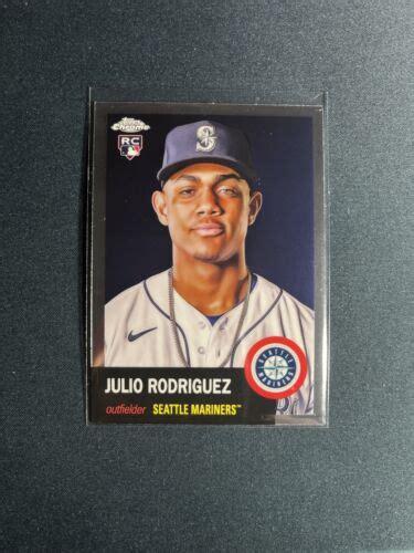 2022 Topps Chrome Platinum Anniversary Julio Rodriguez Rookie Rc